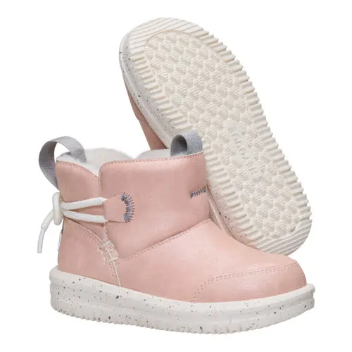 HEYDUDES Camden Bow Boot Toddler Cozy – Sparkle Pink online