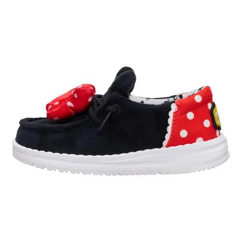 HEYDUDES Disney Minnie Mouse Wendy Toddler – Black/Red online