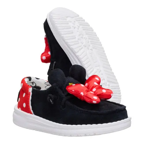 HEYDUDES Disney Minnie Mouse Wendy Toddler – Black/Red online