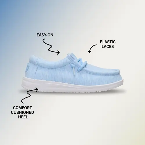 HEYDUDES Wally Toddler Stretch Jersey – Black online