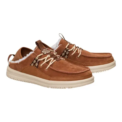 HEYDUDES Bradley Blipper Suede – Argan Brown / Multi online