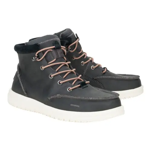 HEYDUDES Bradley Nubuck Boot – Black Oyster online