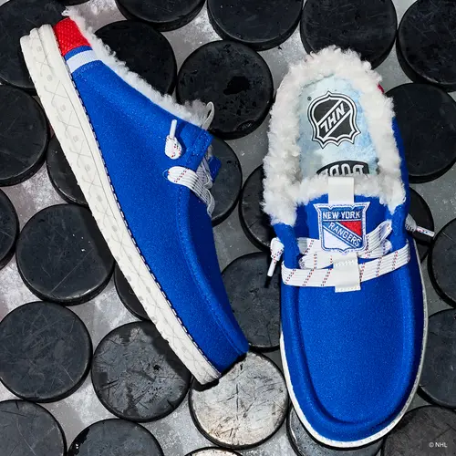 HEYDUDES NHLu00ae New York Rangersu00ae Wally Slip – Varsity Blue / Red online