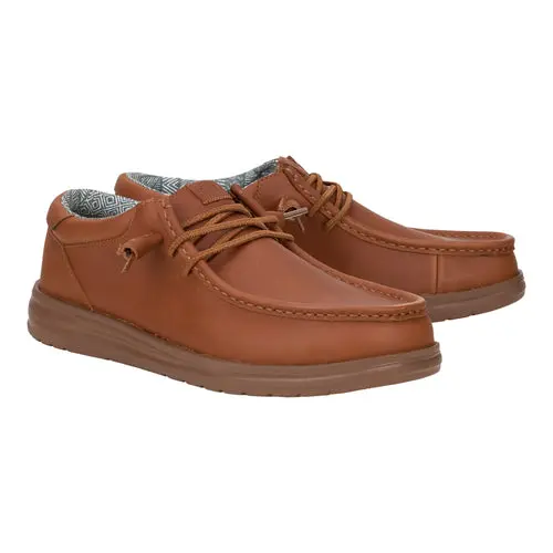 HEYDUDES Paul Leather – Cognac online