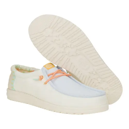 HEYDUDES Wally Boardshort – White / Ancient Blue / Egret online