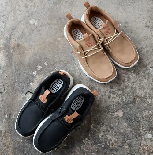 HEYDUDES Wally Drift Classic – Black / White online