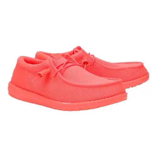 HEYDUDES Wally Funk Mono – Fiery Coral online