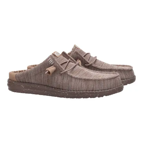 HEYDUDES Wally Slip Stretch Sox – Deep Taupe / Chanterelle Tan online