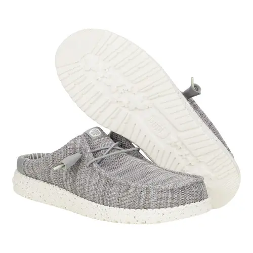 HEYDUDES Wally Slip Stretch Sox – Granite Grey online