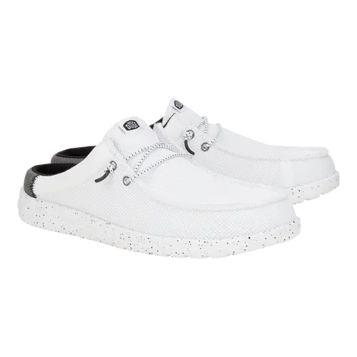 HEYDUDES Wally Slip Varsity – White / Black online