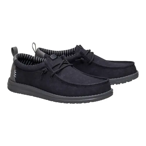 HEYDUDES Wally Vintage Classic – Black Oyster / Black online