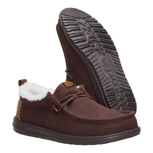 HEYDUDES Wally Warmth – Brown / Brown online