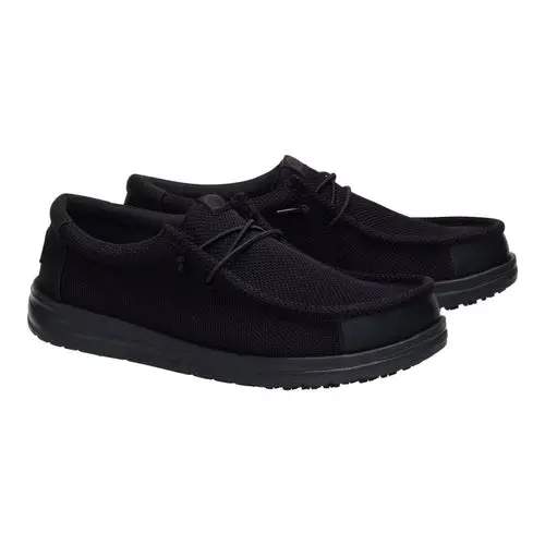 HEYDUDES Wally Work CE Slip Resistant – Black online