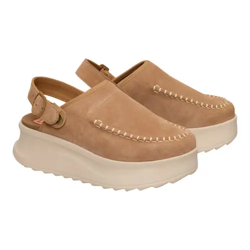HEYDUDES Delray Clog Suede – Tan online