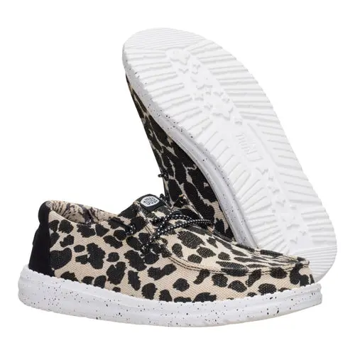 HEYDUDES Wendy Cheetah – Tan/Black online