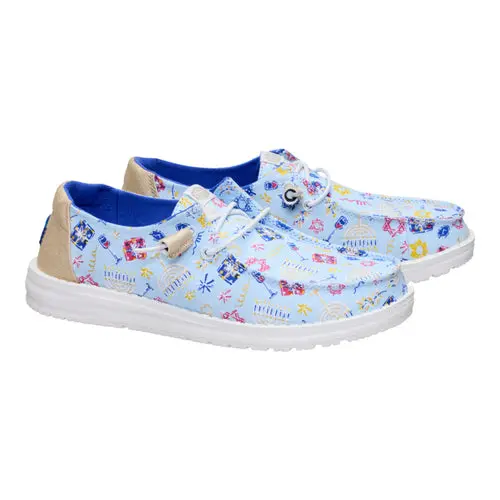 HEYDUDES Wendy Hanukkah – Blue/Multi online
