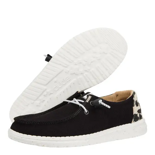 HEYDUDES Wendy Leopard – Black/Leopard online
