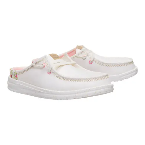 HEYDUDES Wendy Slip Embroidered Floral – Off White online