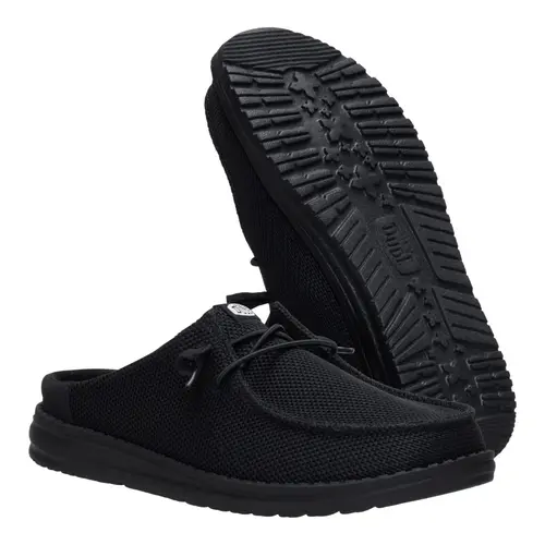 HEYDUDES Wendy Slip Mono – Black/Black online