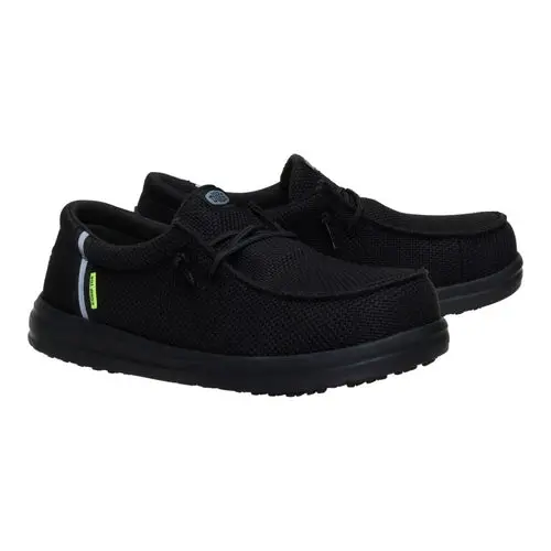 HEYDUDES Wendy Work Comp Toe – Black/Black online
